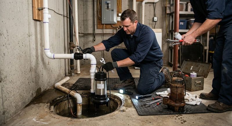 Ejector Pump Installation in Providence, RI