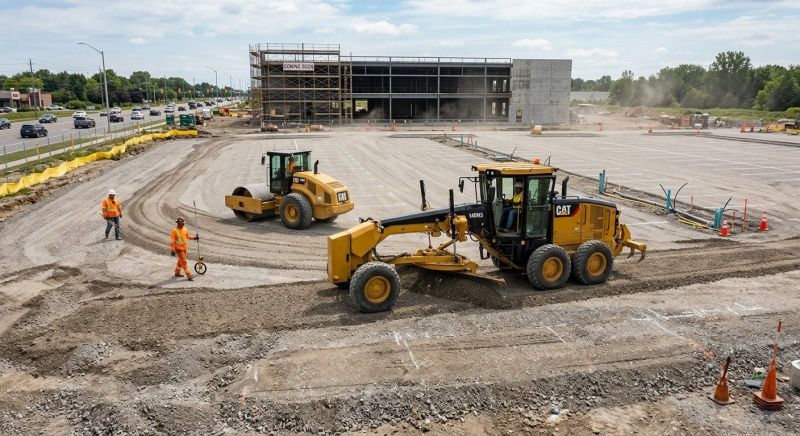 Parking Lot Gravel Repair in Alpharetta, GA