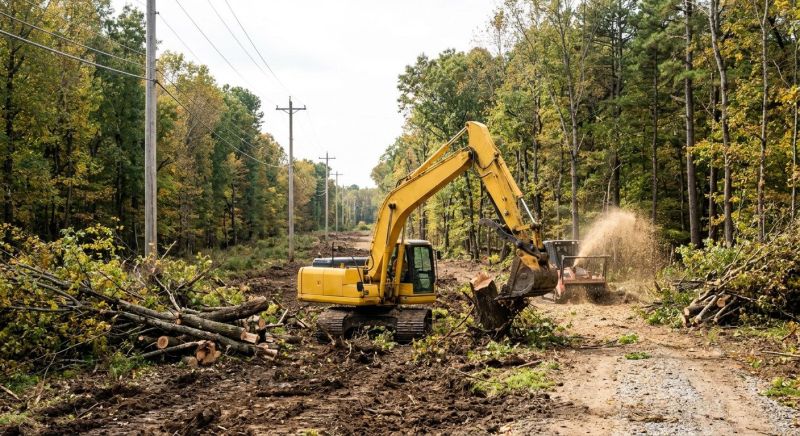 Slope Clearing in Marietta, GA