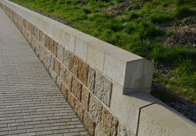 Retaining Wall Installation