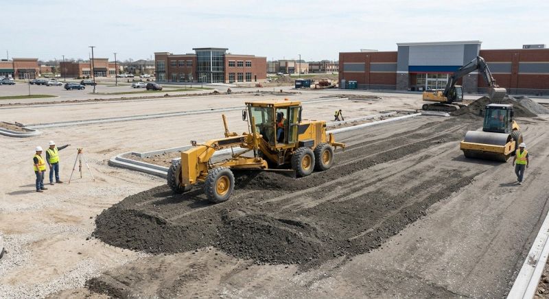 Parking Lot Excavation in Salt Lake City, UT